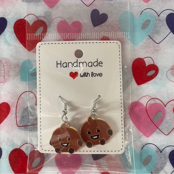 BT21 SHOOKY SUGA BTS earrings - Picture 3 of 3